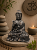 Buda de Cerámica Meditando – Paz y Decoración Espiritual