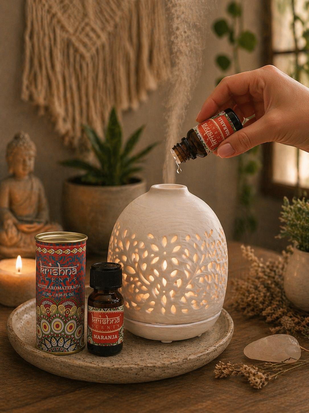 Aceite de Aromaterapia 15ml – Aroma Concentrado para Relajación