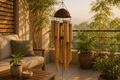 Colgante Viento de Bambú – Sonido Relajante y Decoración