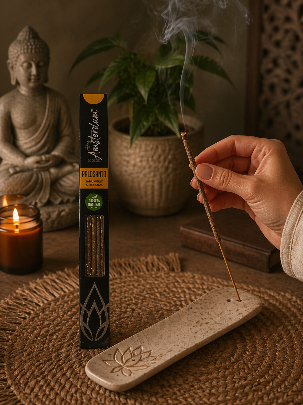 Sahumerio Natural para Limpieza Energética-Palo Santo