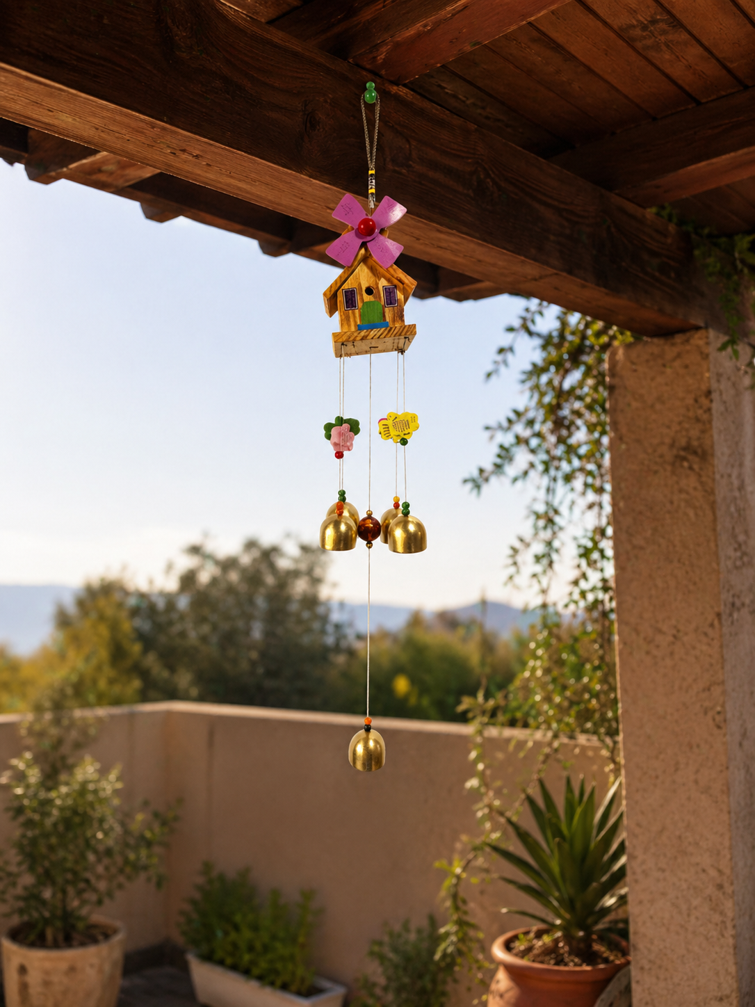 Colgante Decorativo de Casita – Armonía y Estilo para Hogar
