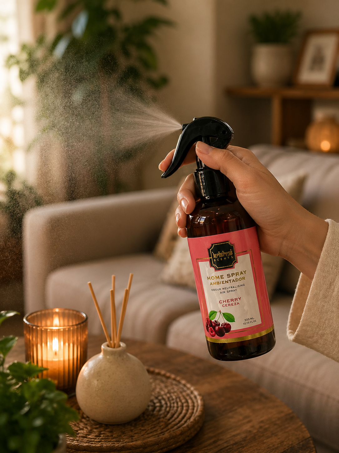 Spray Aromático para Ambientes 300ml – Aroma Fresco y Duradero