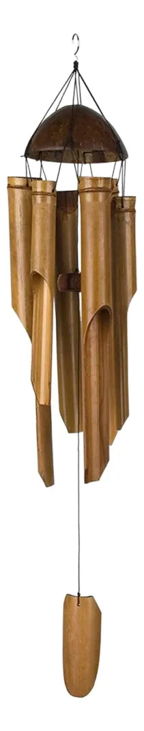 Colgante Viento de Bambú – Sonido Relajante y Decoración