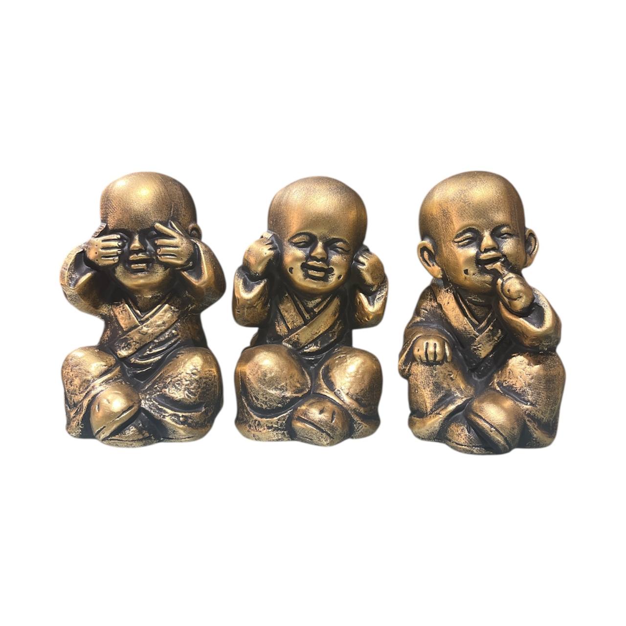 Set de Monjes Sabios – Decoración Zen y Relajación
