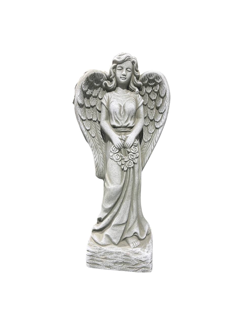 Ángel de Cerámica Decorativo – Protección y Paz Espiritual