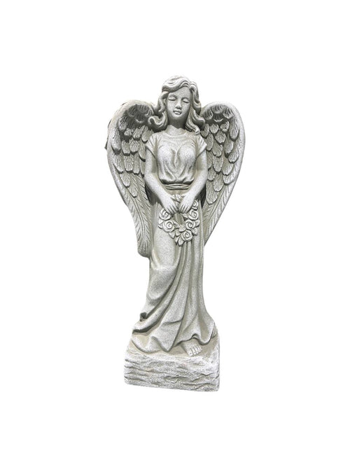 Ángel de Cerámica Decorativo – Protección y Paz Espiritual