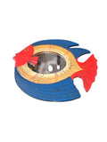 Espejo Decorativo de Pescado en Madera – Estilo Natural para Hogar