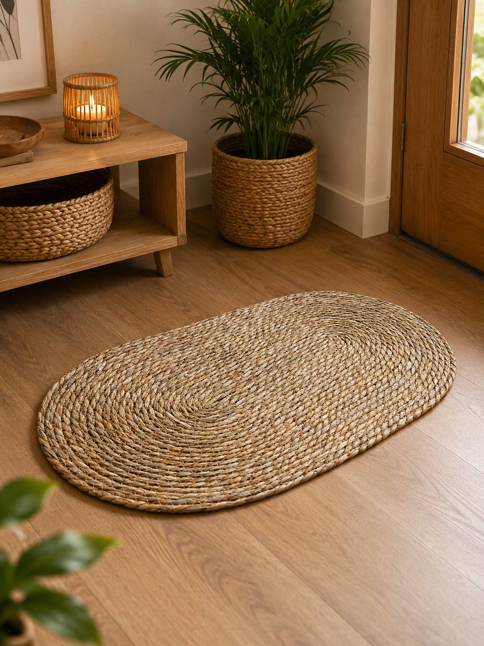 Alfombra de Yute 40x70cm – Decoración Natural