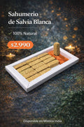 Sahumerio de Salvia Blanca Natural – Limpieza Energética