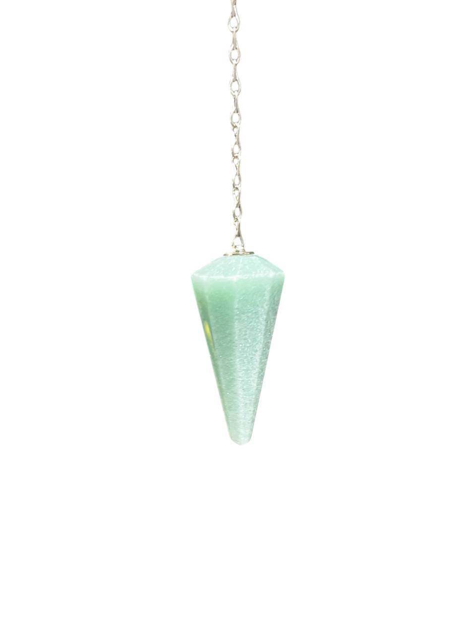 Péndulo de Jade Pirámide – Equilibrio y Protección