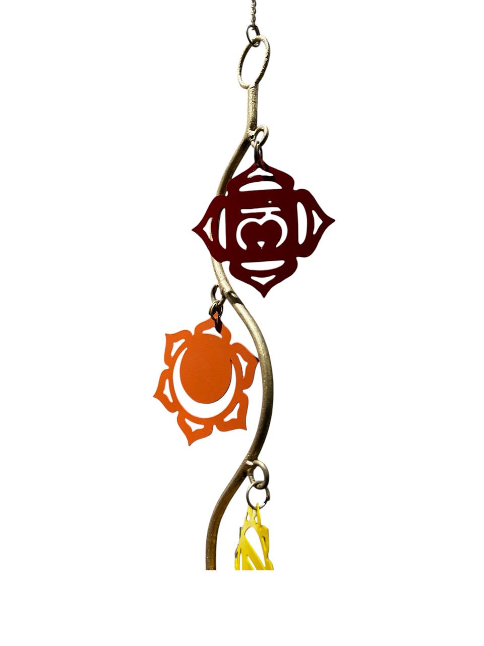 Colgante 7 Chakras Metálico – Equilibrio y Energía Espiritual