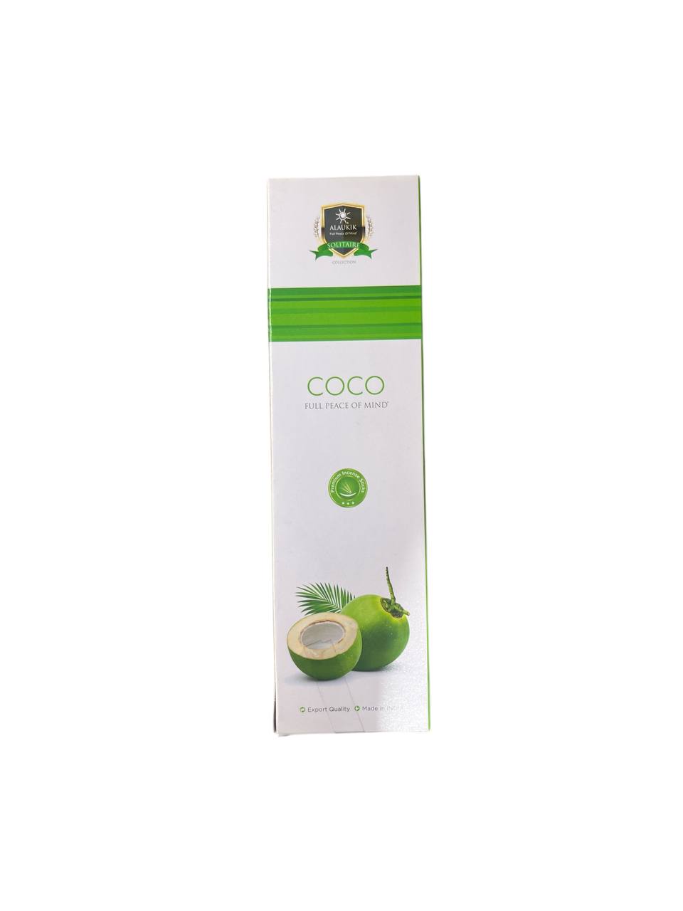 Incienso Coco Alaukik – Aroma Dulce y Suave