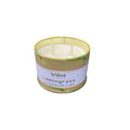 Vela Aromática Doble Mecha Hierba de Limón – Aroma Fresco y Relajante