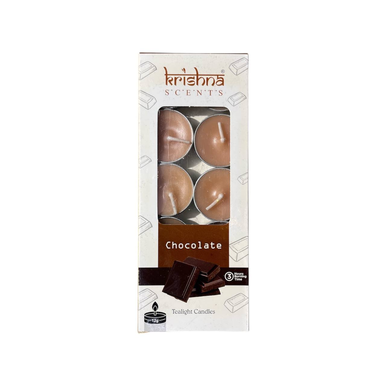Pack 10 Velas Aromáticas Chocolate – Aroma Dulce y Cálido