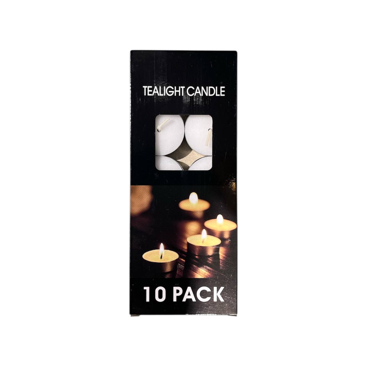 Pack 10 Velas Tealight – Luz Cálida para Decoración